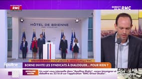 Borne invite les syndicats à dialoguer...pour rien? 