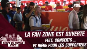 Coupe du monde 2022 : Fête, concerts ... et bière, la fan zone est ouverte 