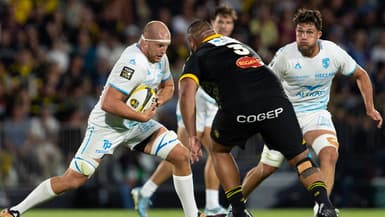 XV de France - Tyler Duguid (Montpellier), appelé pour la première fois avec les Bleus, face à La Rochelle, le 18 mai 2025