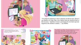 Sur Twitter, les internautes parodient les vignettes du livre "Barbie: je peux être ingénieur informatique" en masse. 