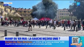 1er mai : 300 personnes selon la police, 1500 selon la CGT ont manifestés à Nice