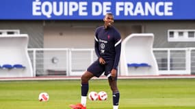 Paul Pogba à Clairefontaine, le 22 mars 2022