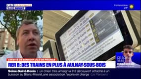 "C'est une bonne nouvelle d'avoir plus de trains sur le RER B", Arnaud Bertrand, président de l'association Plus de trains