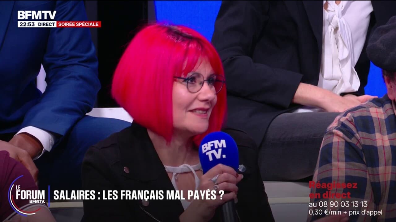 Forum BFM - Salaires: à temps de travail égal, les femmes touchent 14% de moins que les hommes Kép