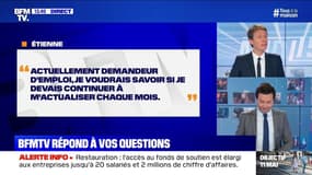 Demandeur d'emploi, dois-je continuer à m'actualiser sur le site pôle emploi? BFMTV répond à vos questions 