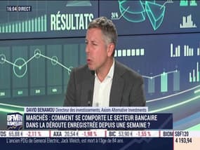 David Benamou (Axiom Alternative Investments): Comment se comporte le secteur bancaire dans la déroute enregistrée depuis une semaine ? - 02/03