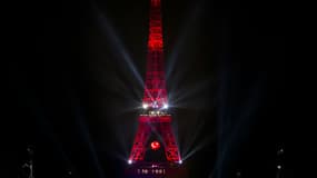 La tour Eiffel, aux couleurs de la Turquie après la victoire de son équipe face à la Croatie le 12 juin, sera aux couleurs arc-en-ciel ce lundi 13 juin 