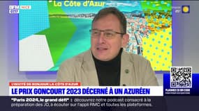 "Ça va être une bonne année": le prix Goncourt 2023 décerné à un Azuréen