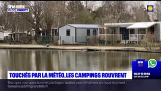 Pas-de-Calais: touchés par la météo, les campings rouvrent