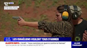 Israël: le nombre de demandes de permis pour port d'armes à feu a augmenté depuis le début du mois d'octobre