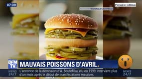 Un tout nouveau burger sans viande? McDo pris à son propre piège pour son poisson d'avril