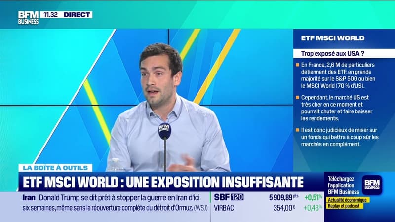 La boîte à outils : ETF MSCI World, une exposition insuffisante - 31/03