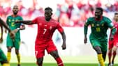 Breel Embolo lors de Suisse-Cameroun au Mondial 2022