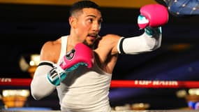 Teofimo Lopez à l'entraînement en février 2024