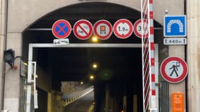 Le tunnel de la rue Terme, rouvert le lundi 11 décembre 2023, après une fermeture le 27 septembre après la mort d'un adolescent.
