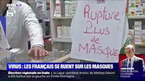 Coronavirus: les pharmacies de l’Hexagone sont en pénurie de masque 