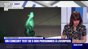 Un concert-test de 5000 personnes a eu lieu à Liverpool