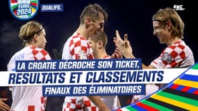 Qualifs Euro 2024 : La Croatie décroche son ticket, le pays de Galles en barrages, les classements et résultats finaux