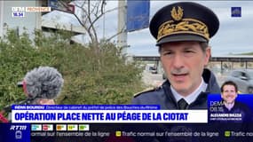 Une opération "place nette" ce lundi au péage de La Ciotat