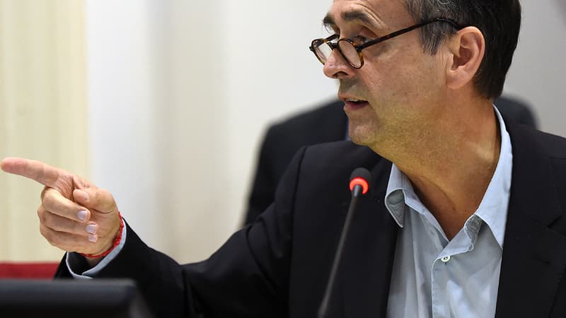 Robert Ménard le 18 octobre 2016 à Béziers, dans l'Hérault.