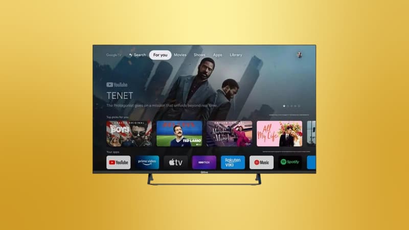 Offre suprême sur cette TV QLED à moins de 300 euros : Auchan n'y est pas pour rien