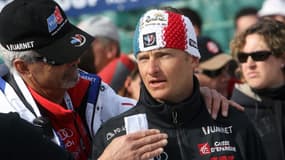 Joël Chenal sur le slalom géant de Kranjska Gora, le 28 février 2009