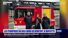 Bas-Rhin: les pompiers en renfort à Mayotte