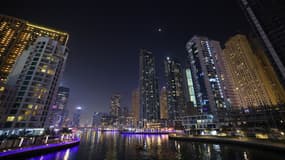 Une vue de la marina de Dubaï, aux Emirats Arabes Unis, en février 2021.
