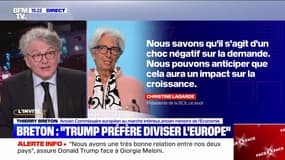 Thierry Breton : "Trump préfère diviser l'Europe" - 17/04