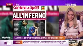 Barrages Coupe du Monde : l'Italie retombe de haut