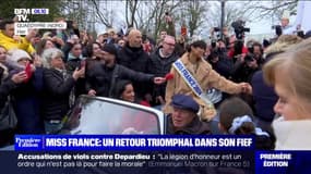 Le retour triomphal de Miss France dans son village du Nord