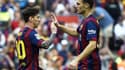 Lionel Messi et Thomas Vermaelen