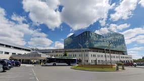 L'hôpital André Mignot du centre hospitalier de Versailles, à Chesnay-Rocquencourt
