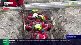 Ubaye: grand exercice des sapeurs-pompiers
