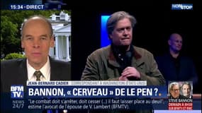 Steve Bannon: "Cerveau" de Marine Le Pen ? 
