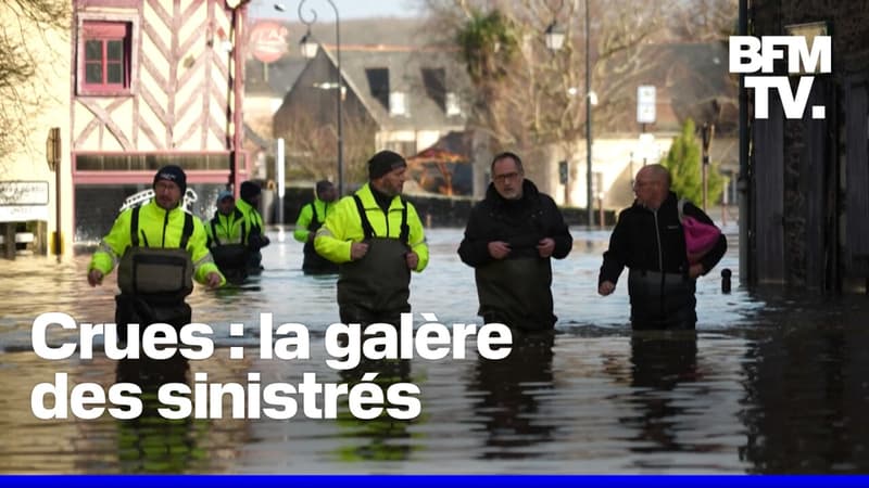 Crues: la galère des sinistrés