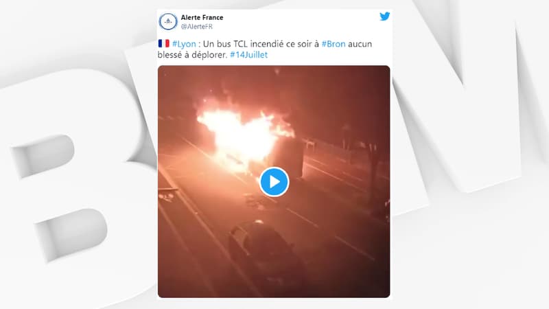 Des incidents ont eu lieu près de Lyon en marge des festivités du 14 juillet