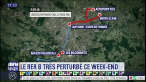 Le RER B très perturbé ce week-end