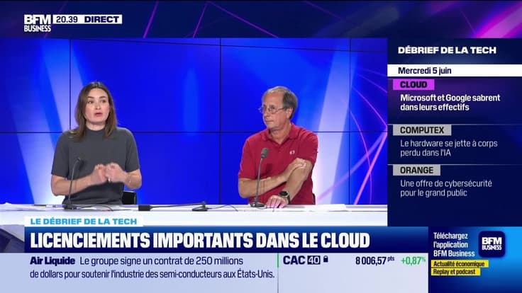 Licenciements importants dans le Cloud - 05/06