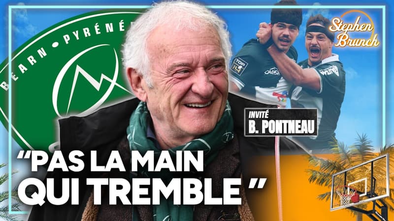 "Prendre du plaisir en étant le challenger !", Bernard Pontneau, président de la Section Paloise est l'invité de Stephen Brunch !
