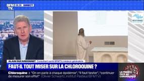 Coronavirus: "On ne sait pas" si la chloroquine fonctionne pour lutter contre le virus, insiste le Dr Alain Ducardonnet