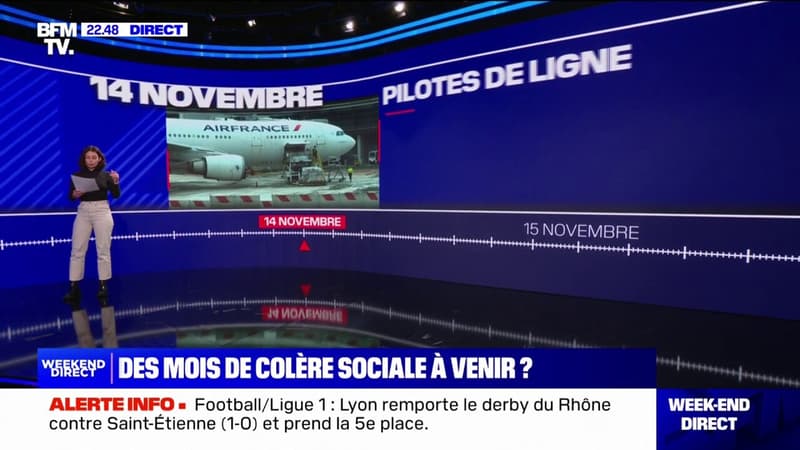 Pilotes de ligne, agriculteurs, SNCF: le point sur les différentes grèves prévues cette semaine