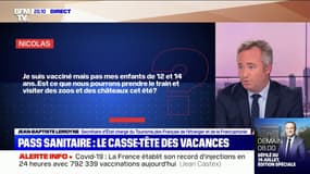 Peut-on prendre le train et visiter des zoos et châteaux avec des enfants non-vaccinés ?  Jean-Baptiste Lemoyne répond à vos questions 