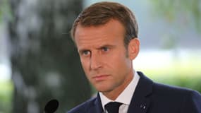 Emmanuel Macron en Finlande le 30 août 2018