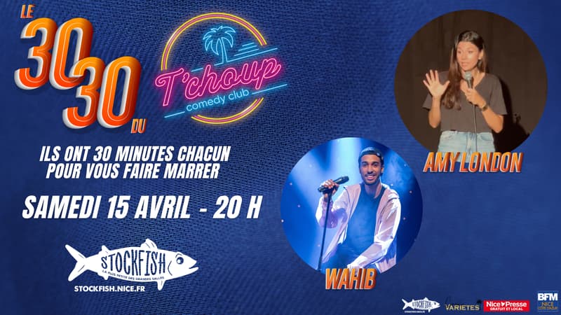 Le T'Choup Comedy Club en partenariat avec BFM Nice Côte d'Azur