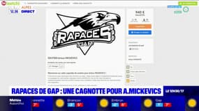 Rapaces de Gap: une cagnotte lancée pour l'ancien joueur du club Arturs Mickevics