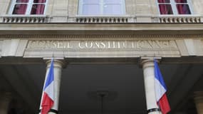 La façade du Conseil constitutionnel.