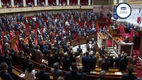 L'hommage de l'Assemblée nationale à Robert Badinter, le 13 février 2024.