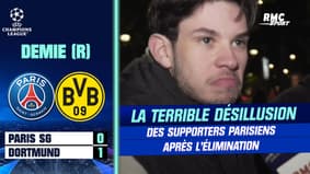 PSG 0-1 Dortmund : La terrible désillusion des supporters parisiens après l’élimination
