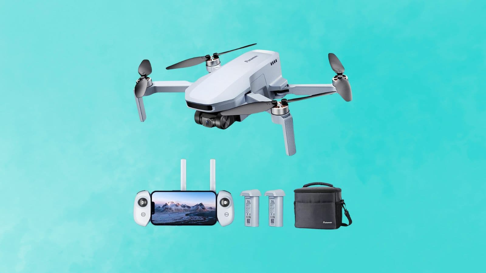 This drone is not from DJI, but it is well equipped with a 4K camera.